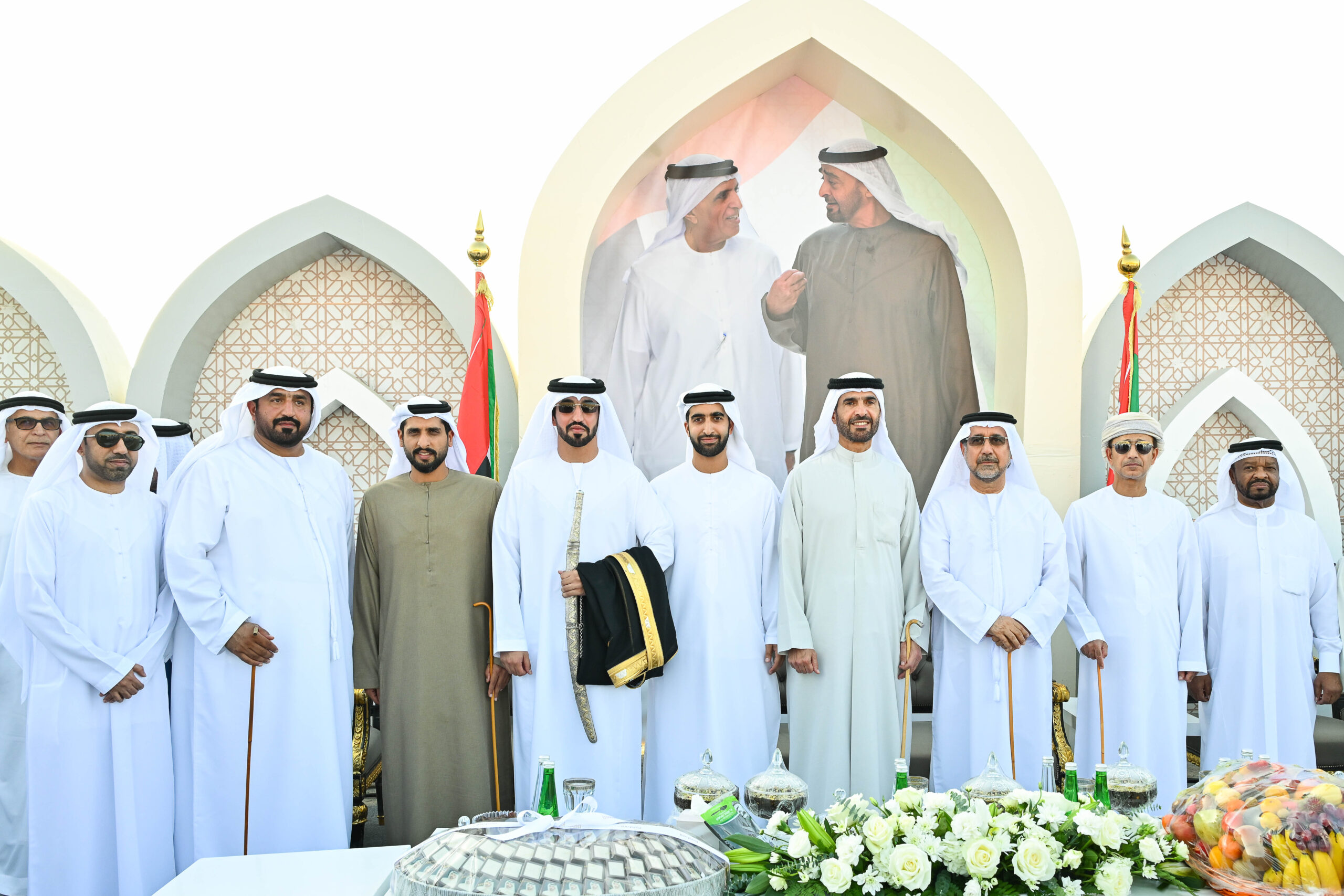 فيصل-بن-صقر-وصقر-بن-سعود-يحضران-أفراح-الشحي