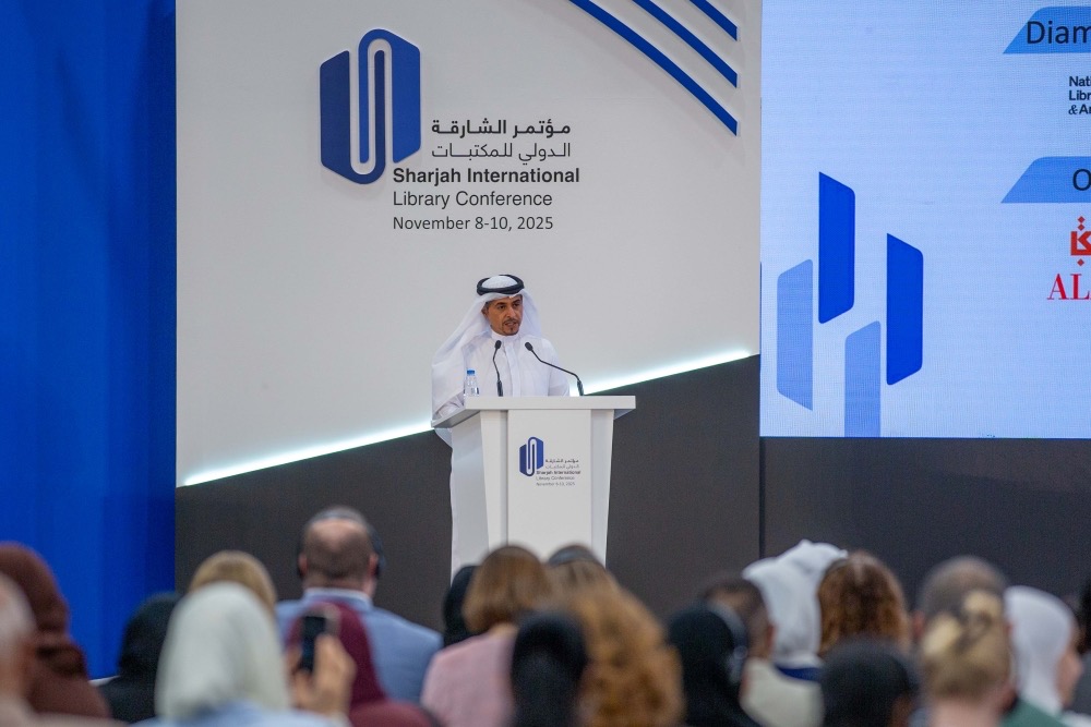 انطلاق-أعمال-الدورة-الـ12-من-مؤتمر-الشارقة-الدولي-للمكتبات