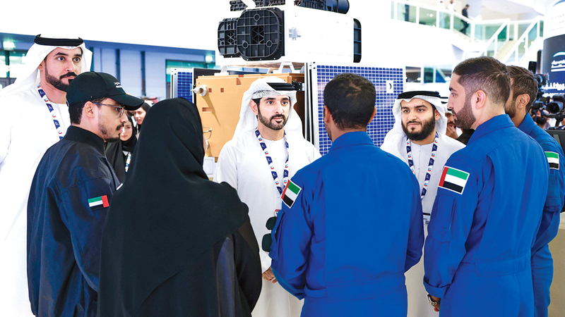 حمدان-بن-محمد:-الاستثمار-في-الفضاء-ثمرة-فكر-يراهن-على-صنع-المستقبل