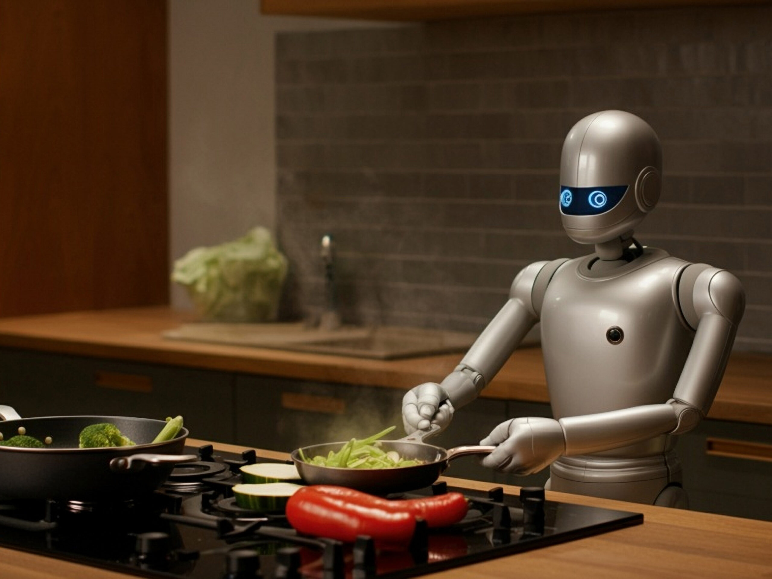 شركة-صينية-تكشف-عن-روبوت-شبيه-بالإنسان-يؤدي-وظائف-منزلية