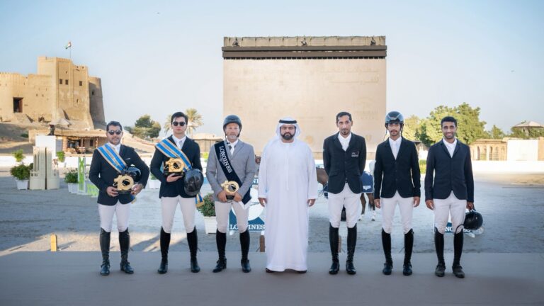 محمد-الشرقي-يشهد-الشوط-الختامي-لبطولة-الفجيرة-الدولية-لقفز-الحواجز-ويتوّج-الفائزين