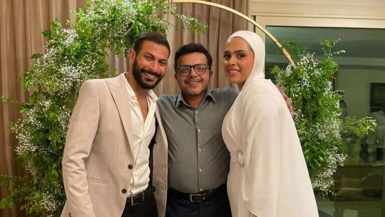 من-هو-حازم-الدباح؟-كواليس-مثيرة-عن-عريس-ابنة-محمد-هنيدي-وطبيعة-عمله