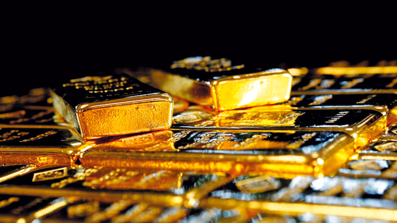 الذهب-يتراجع-مع-ارتفاع-عوائد-السندات-الأميركية