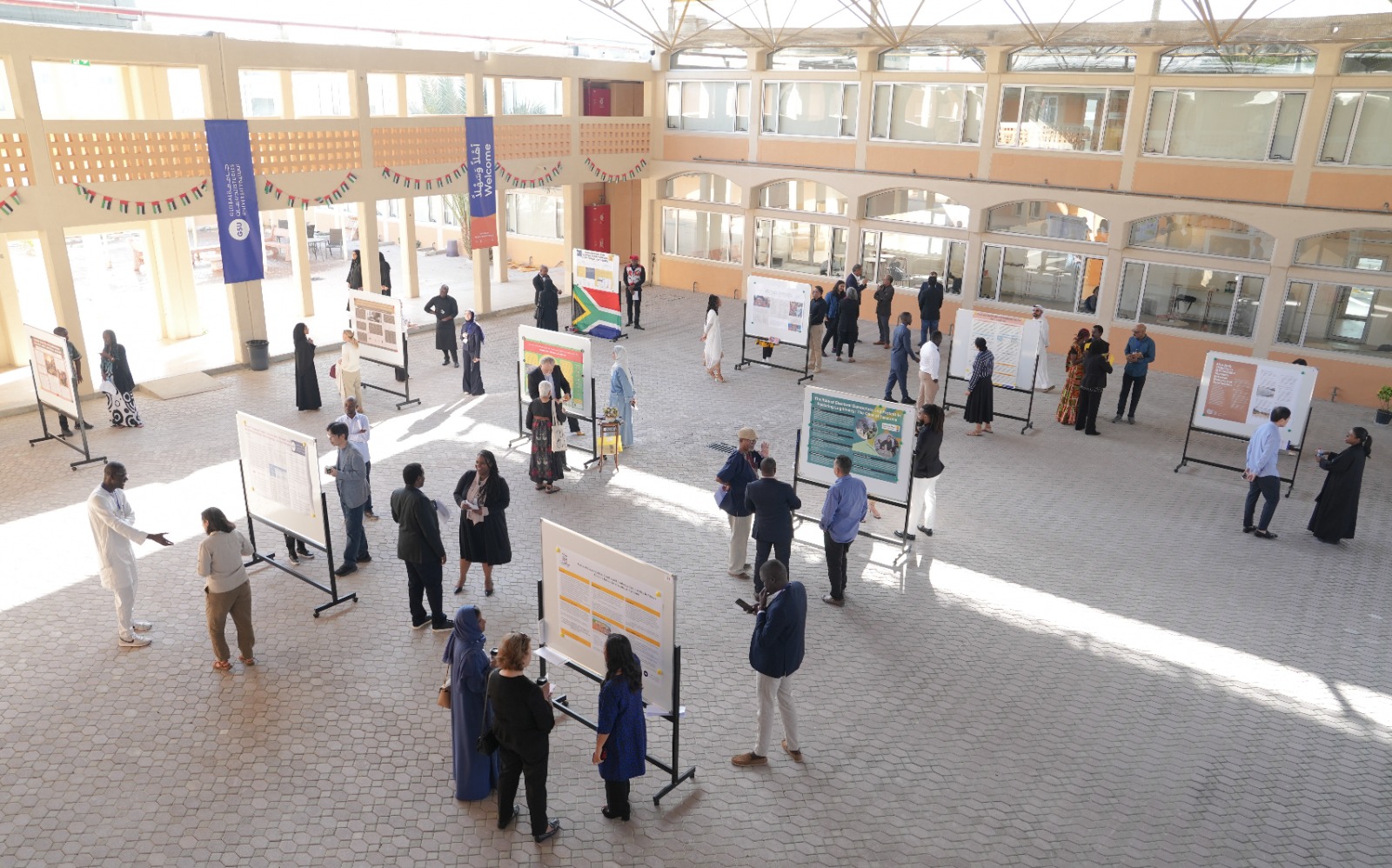 جامعة-الدراسات-العالمية-تستضيف-أول-معرض-لأبحاث-الدراسات-العليا