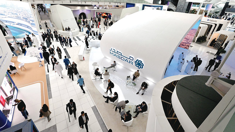 رواد-أعمال-يبحثون-عن-فرص-تمويل-في-«أسبوع-أبوظبي-للاستدامة»