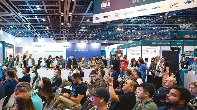 «دبي-للسلع-المتعددة»-يختتم-«مزاد-القهوة»-بتسجيل-1364-عرضاً