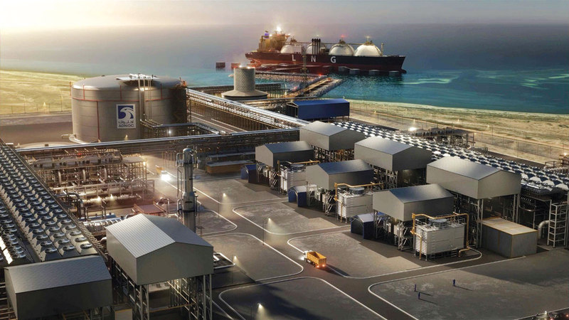 «أدنوك-للغاز»-تدرس-تقديم-موعد-التشغيل-التجاري-لمشروع-«الرويس»