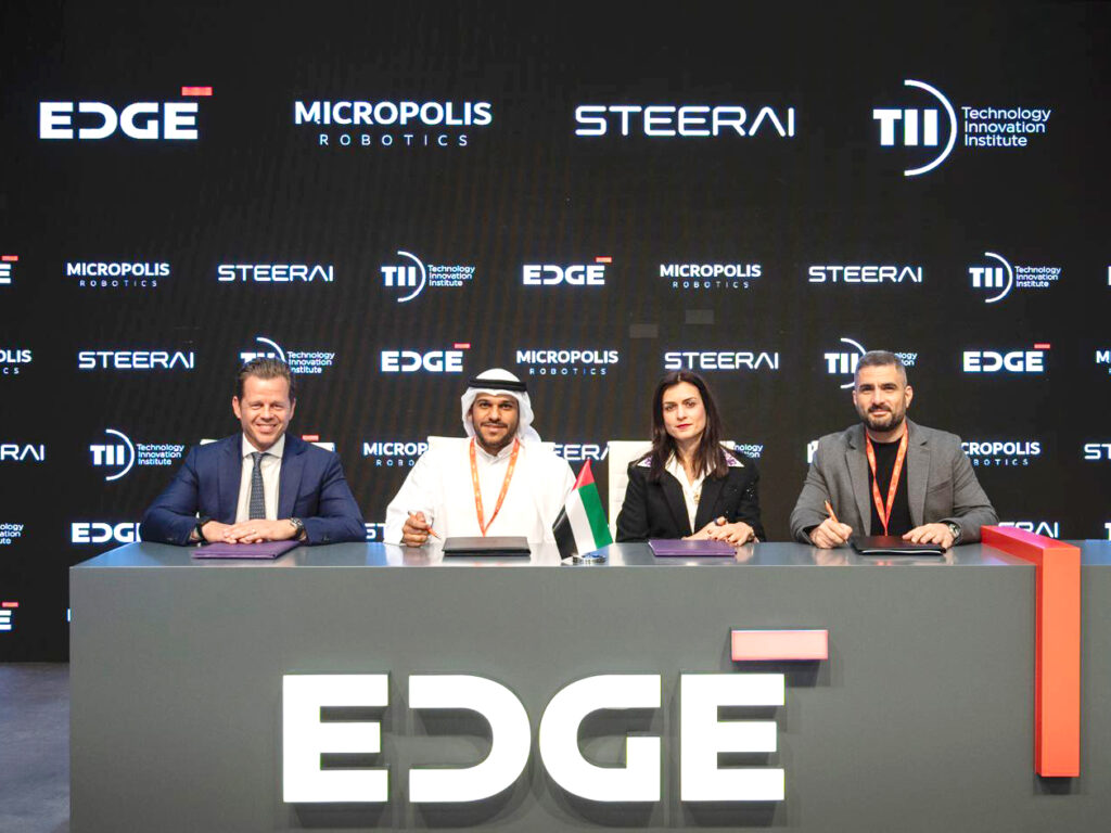 “إيدج”-توقع-اتفاقية-تعاون-رباعية-لاستكشاف-فرص-نشر-وتوطين-منصة-لوجستية-ذاتية-متقدمة