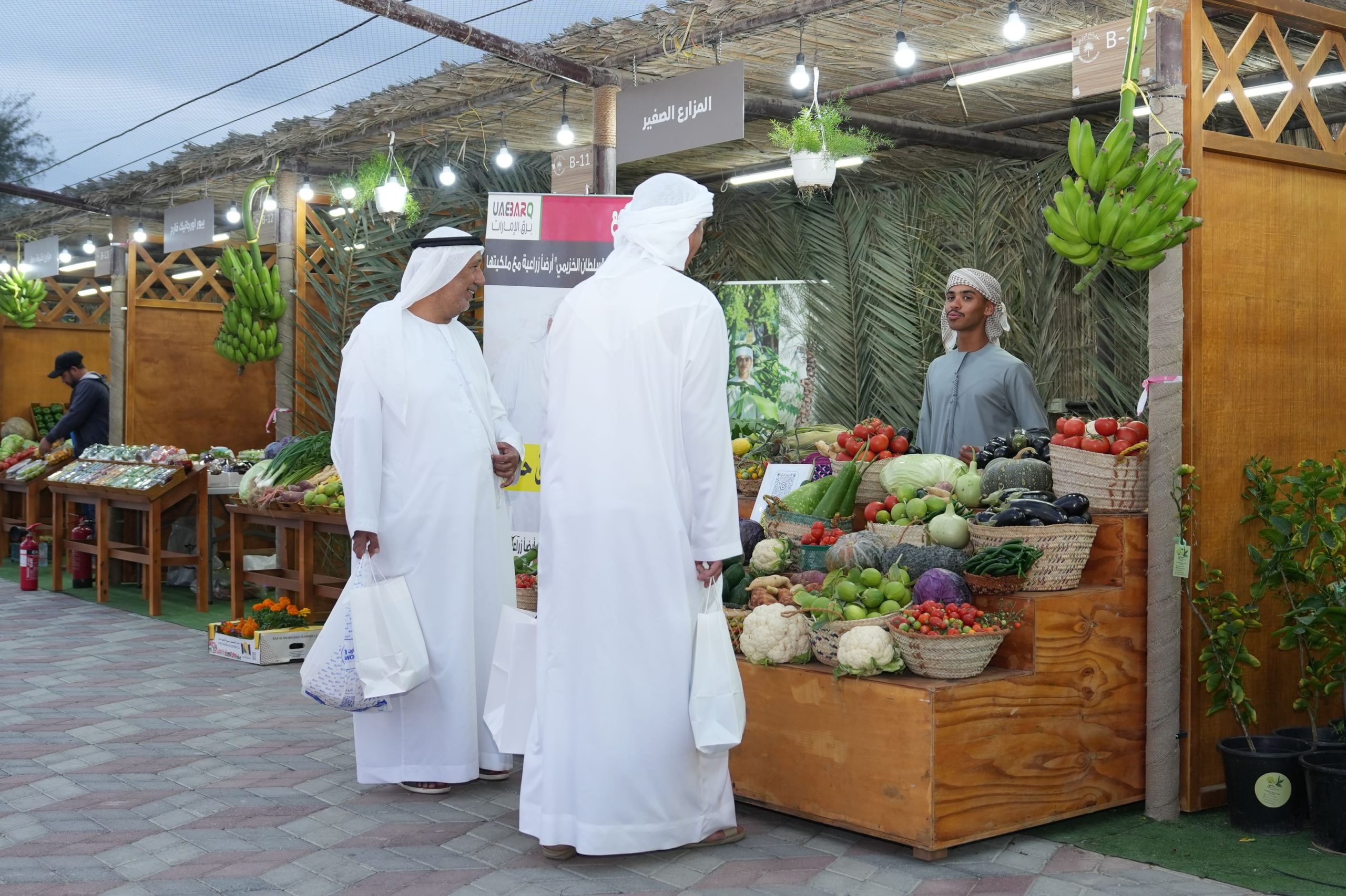 انطلاق-فعاليات-“سوق-المزارعين”-ضمن-مهرجان-“أجواء-قدفع”-بالفجيرة