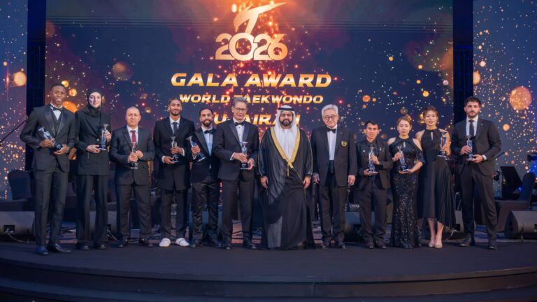 محمد-الشرقي-يشهد-حفل-توزيع-جوائز-الاتحاد-الدولي-للتايكواندو-للموسم-الرياضي-2025