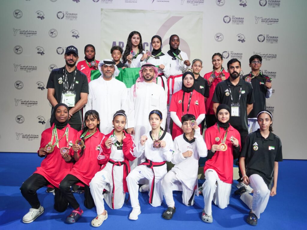 13-ميدالية-للتايكواندو-الإماراتية-في-اختتام-بطولة-كأس-العرب-2026