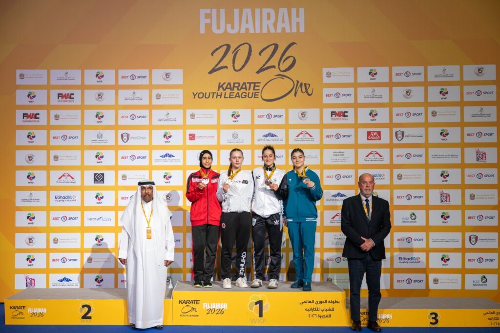 انطلاقة-قوية-للدوري-العالمي-لشباب-الكاراتيه-في-الفجيرة