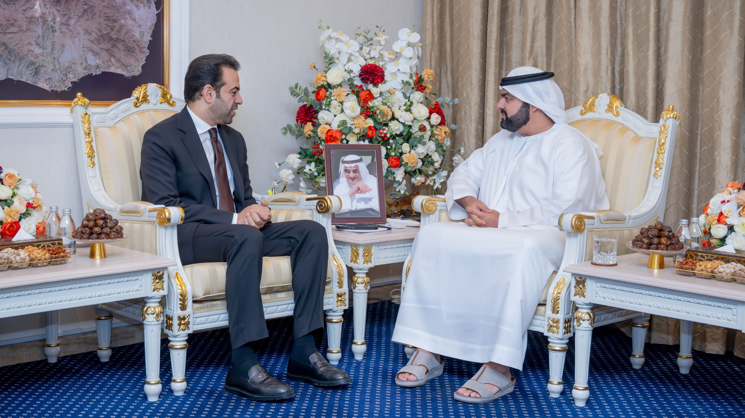 محمد-الشرقي-يستقبل-أمين-عام-مجلس-حكماء-المسلمين