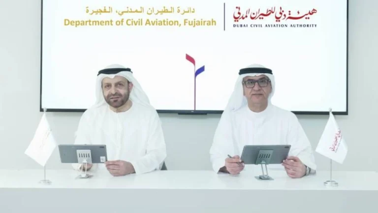 تعاون-بين-«دبي-للطيران-المدني»-و«طيران-الفجيرة»