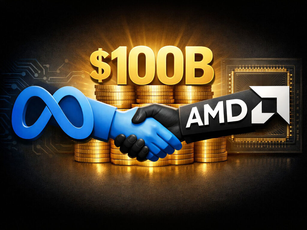 بصفقة-قد-تتجاوز-100-مليار-دولار-“ميتا”-تشتري-رقائق-ذكاء-اصطناعي-من-“أيهإم.دي”-وتتجه-لامتلاك-10%-من-أسهمها