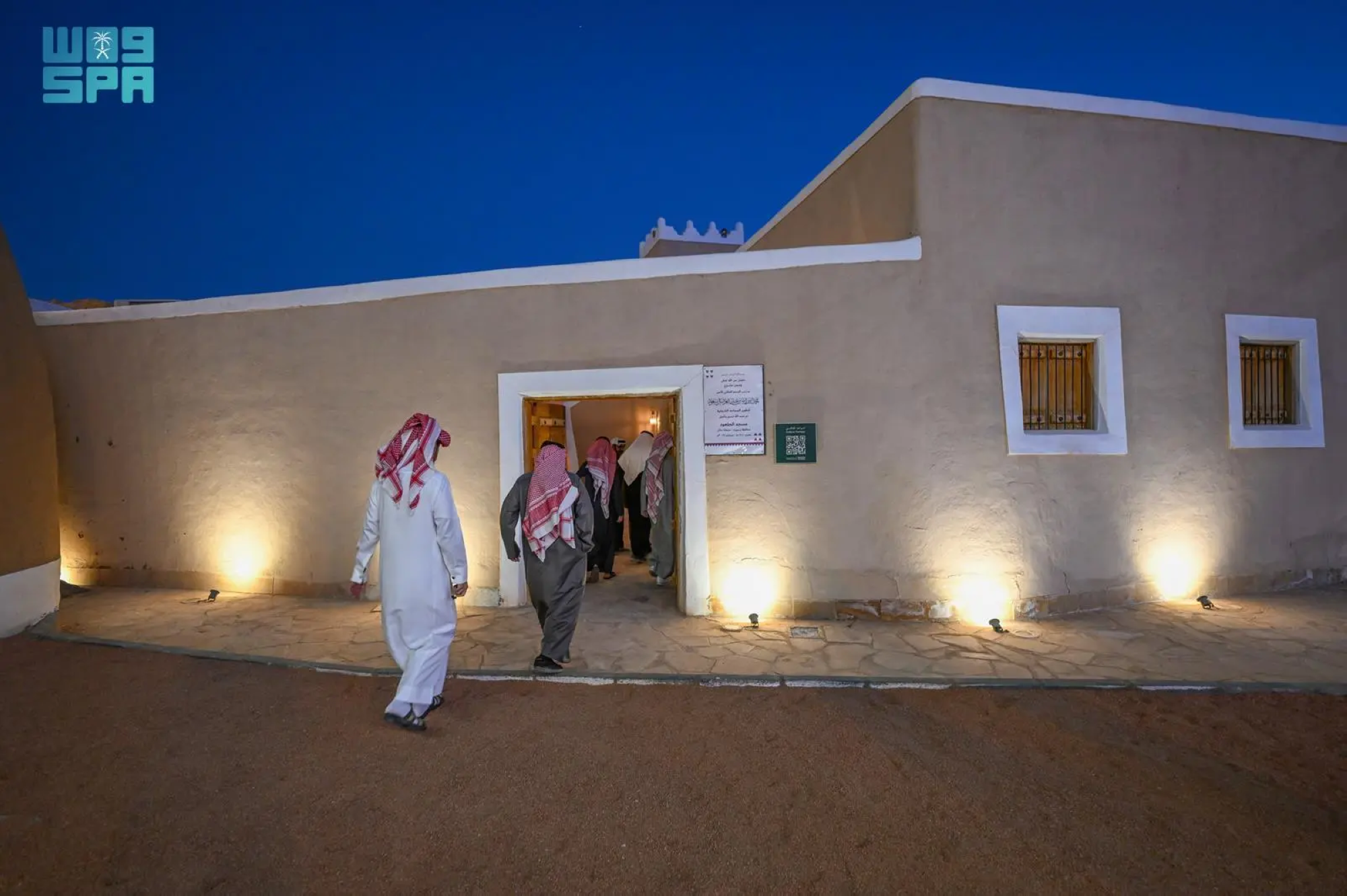 مسجد-الجلعود.-إصالة-معمارية-وتاريخ-عريق-يتجدد-في-حائل