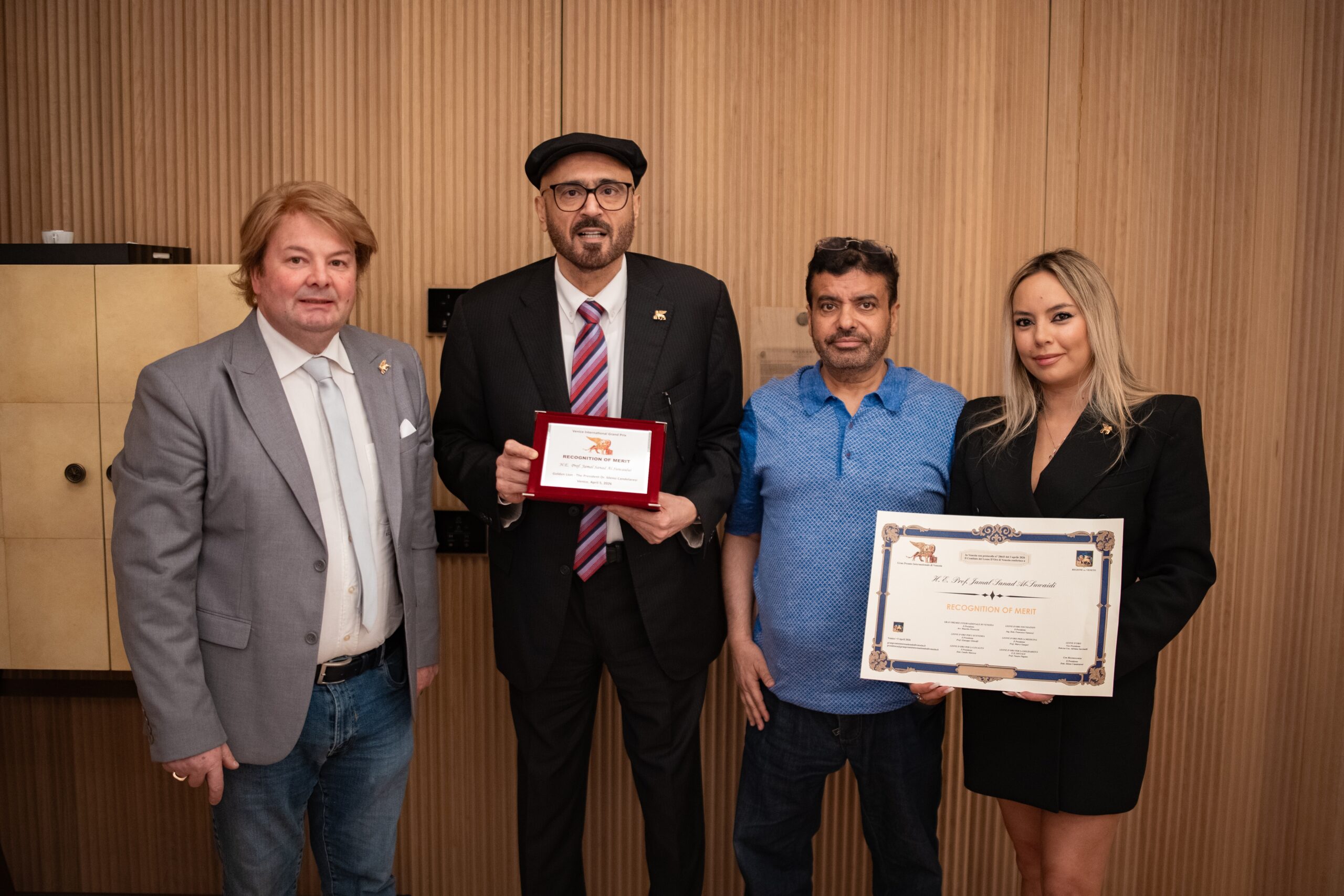 تقديراً-لمسيرته-الفكرية.-جمال-السويدي-يُتوَّج-بجائزة-“الأسد-الذهبي”