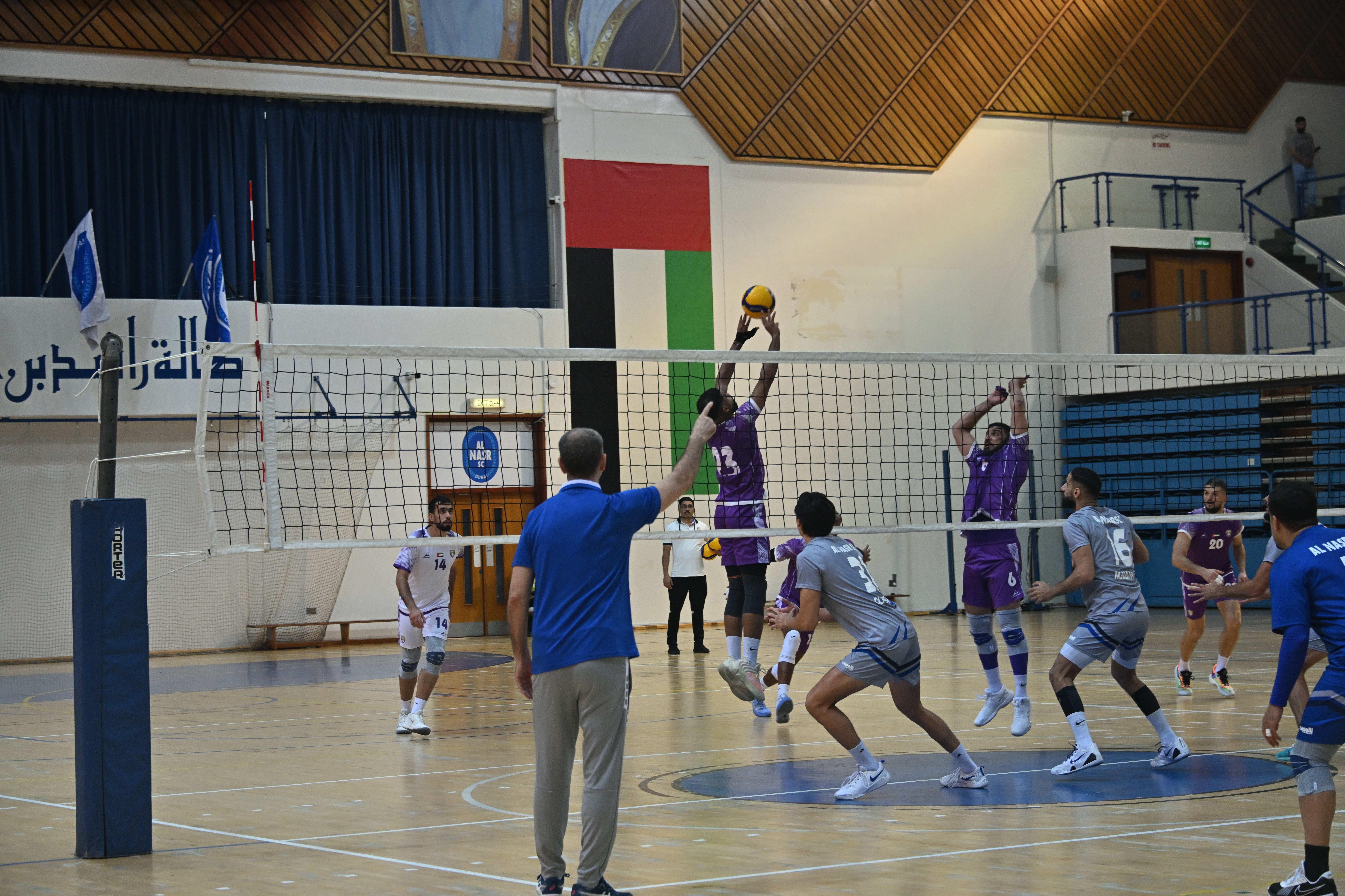 النصر-يفوز-على-العين-وبني-ياس-يتخطى-الجزيرة-في-سوبر-الكرة-الطائرة