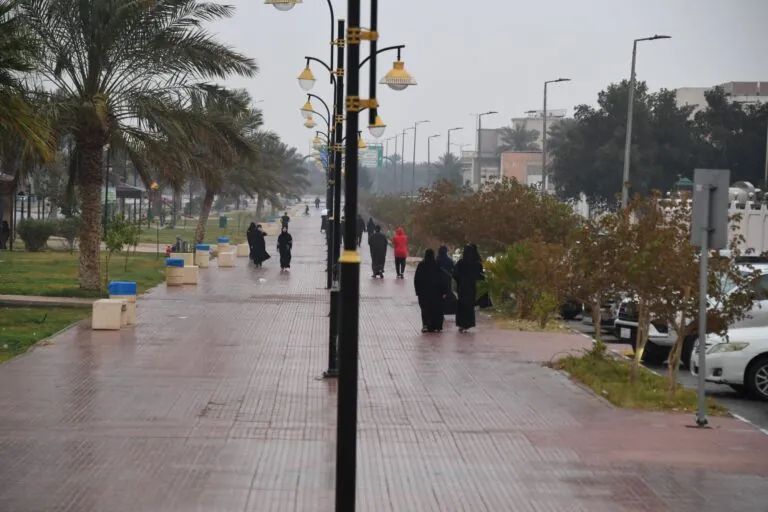 أمطار-متفاوتة-الغزارة-على-معظم-المناطق-حتى-الأحد