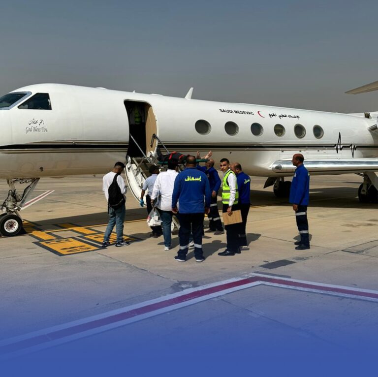 إخلاء-طبي-لمواطنيْنِ-من-القاهرة-إلى-المملكة