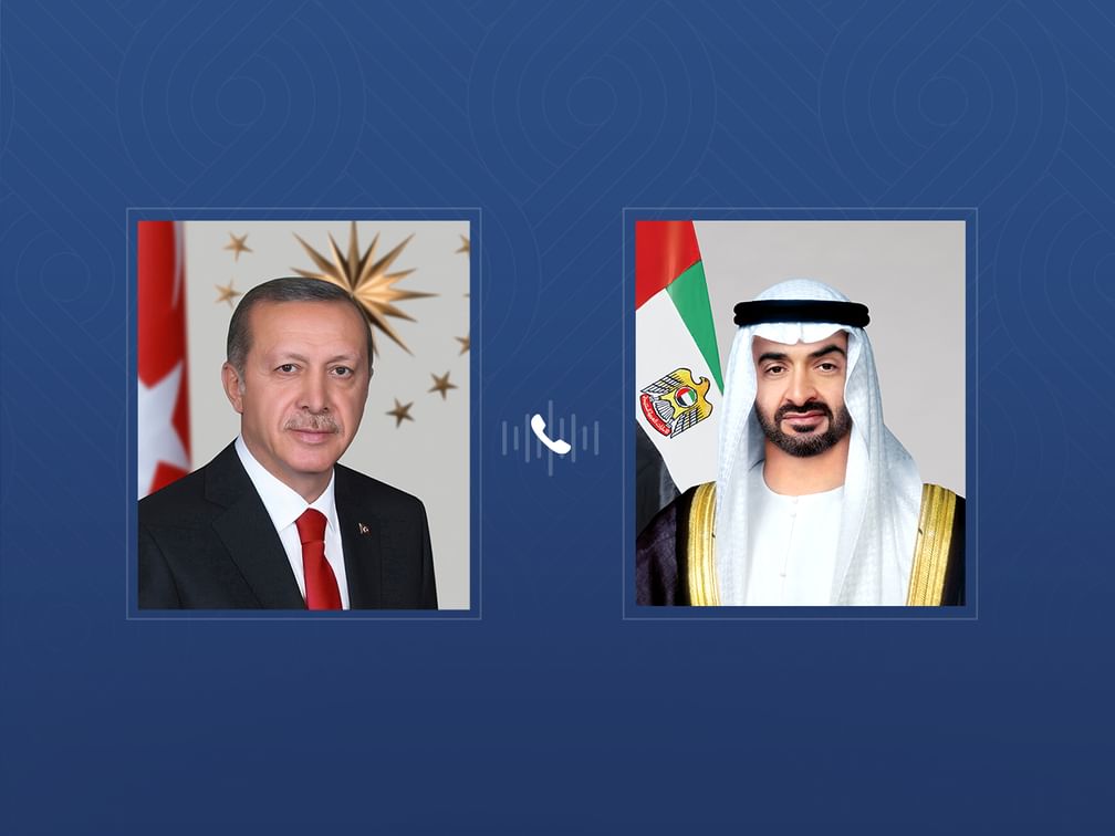 رئيس-الدولة-والرئيس-التركي-يبحثان-هاتفياً-علاقات-التعاون-بين-البلدين-والتطورات-الإقليمية