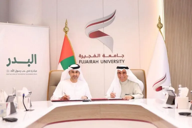 جامعة-الفجيرة-ومبادرة-“البدر”-توقّعان-اتفاقية-تعاون
