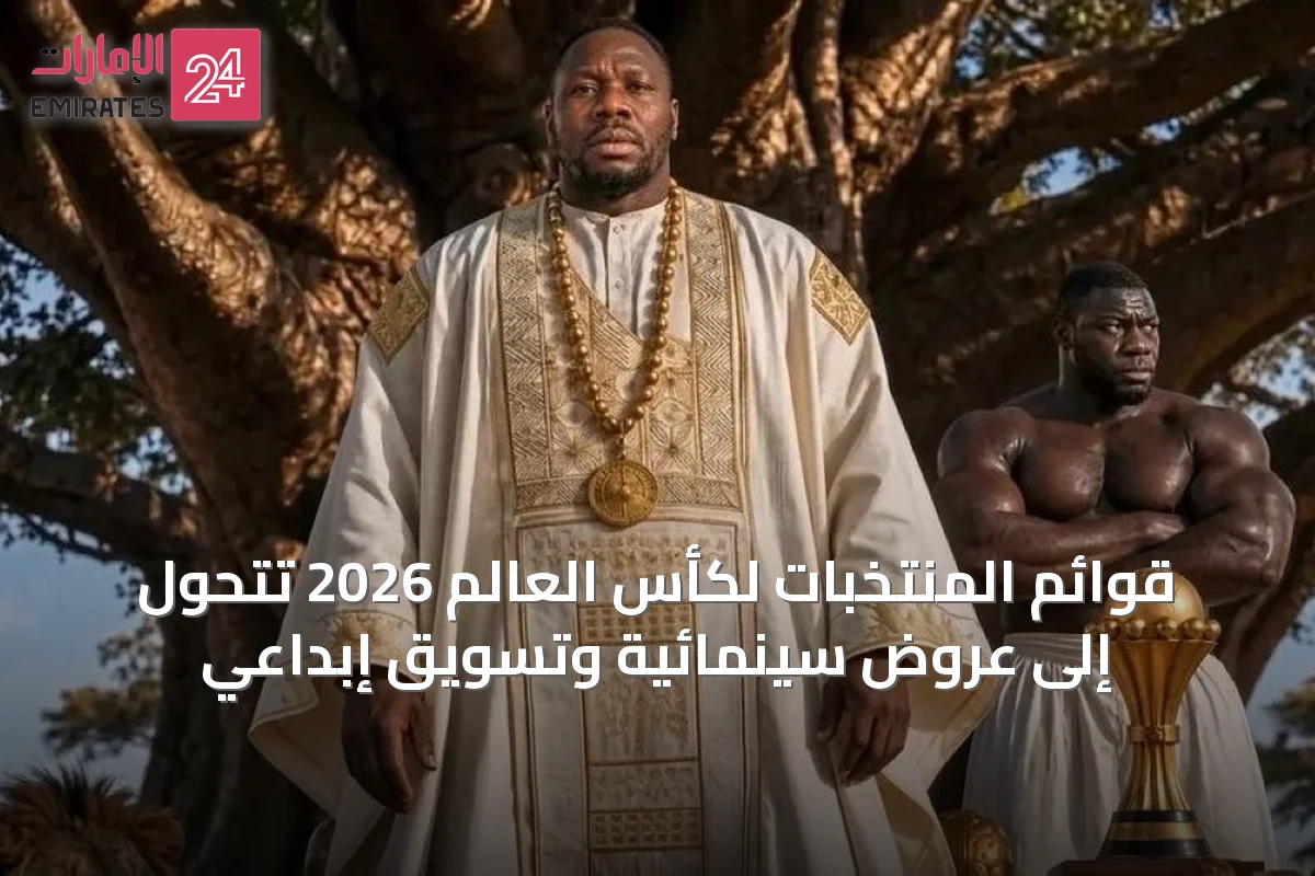 قوائم المنتخبات لكأس العالم 2026 تتحول إلى عروض سينمائية وتسويق إبداعي