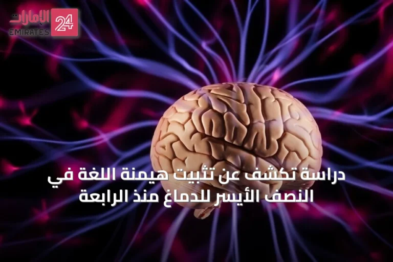 دراسة تكشف عن تثبيت هيمنة اللغة في النصف الأيسر للدماغ منذ الرابعة