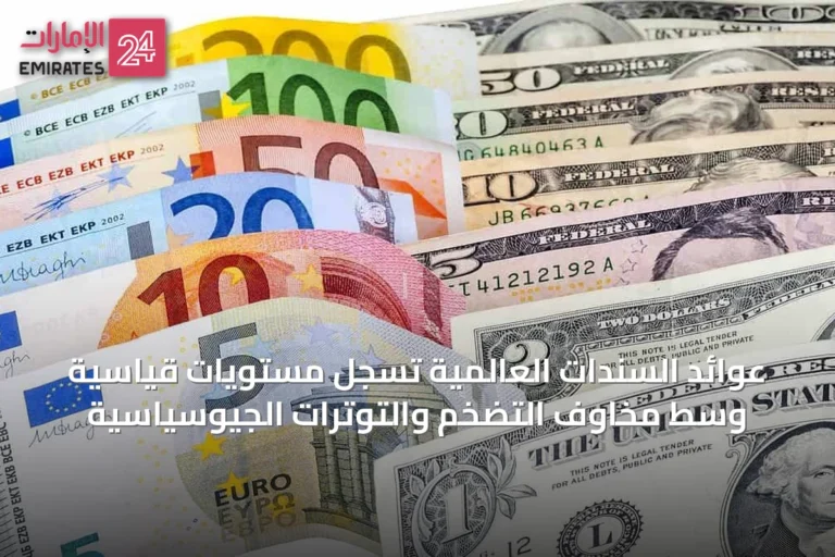 عوائد السندات العالمية تسجل مستويات قياسية وسط مخاوف التضخم والتوترات الجيوسياسية