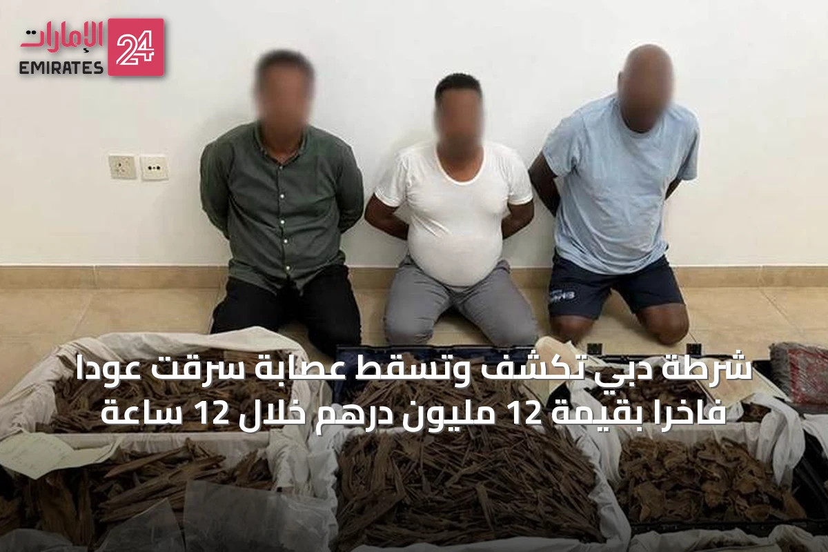 شرطة دبي تكشف وتُسقط عصابة سرقت عوداً فاخراً بقيمة 12 مليون درهم خلال 12 ساعة