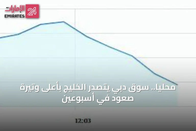 محلياً.. سوق دبي يتصدر الخليج بأعلى وتيرة صعود في أسبوعين