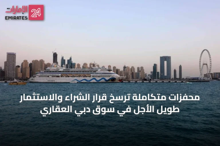 محفزات متكاملة ترسّخ قرار الشراء والاستثمار طويل الأجل في سوق دبي العقاري