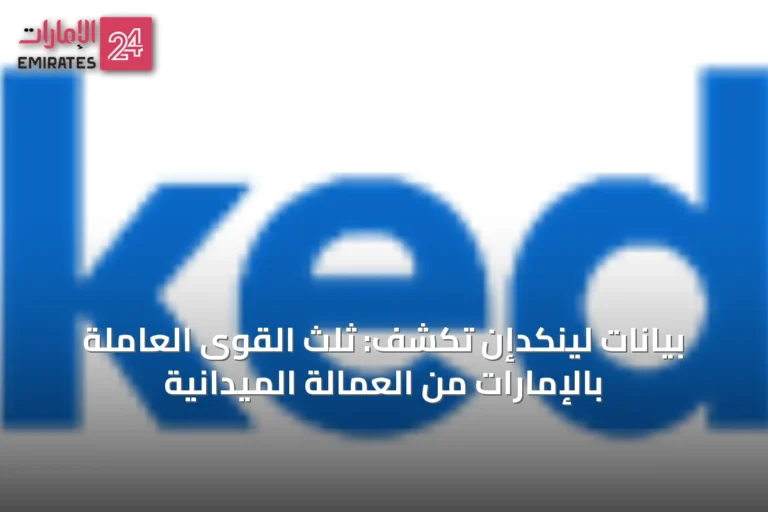 بيانات لينكدإن تكشف: ثلث القوى العاملة بالإمارات من العمالة الميدانية