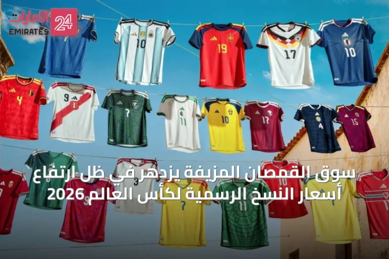 سوق القمصان المزيّفة يزدهر في ظل ارتفاع أسعار النسخ الرسمية لكأس العالم 2026