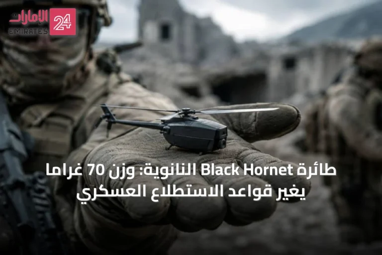 طائرة Black Hornet النانوية: وزن 70 غراماً يغيّر قواعد الاستطلاع العسكري
