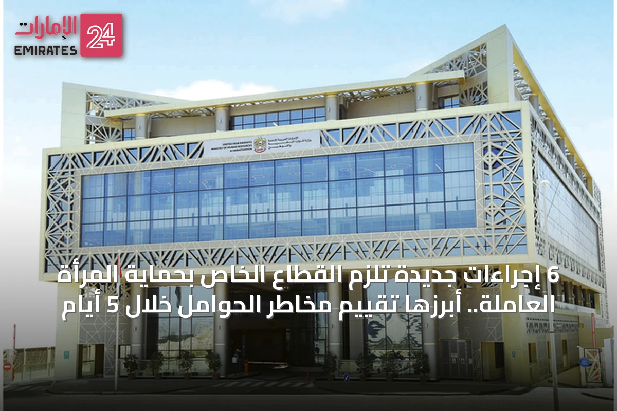 6 إجراءات جديدة تُلزم القطاع الخاص بحماية المرأة العاملة.. أبرزها تقييم مخاطر الحوامل خلال 5 أيام