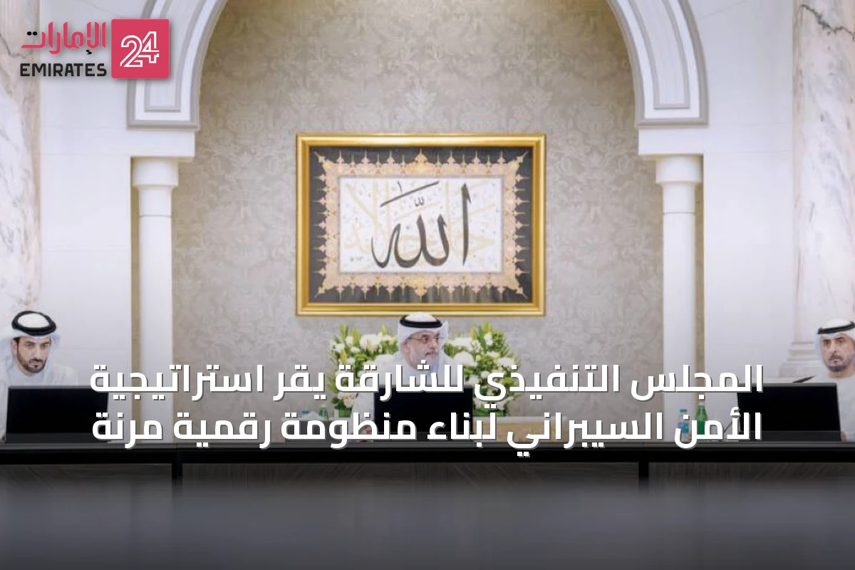 المجلس التنفيذي للشارقة يقر استراتيجية الأمن السيبراني لبناء منظومة رقمية مرنة