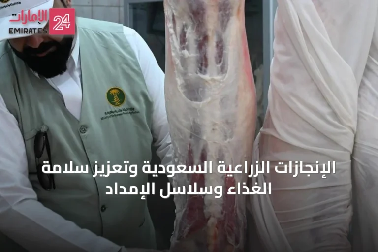 الإنجازات الزراعية السعودية وتعزيز سلامة الغذاء وسلاسل الإمداد