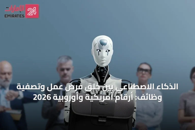 الذكاء الاصطناعي بين خلق فرص عمل وتصفية وظائف: أرقام أمريكية وأوروبية 2026