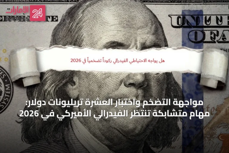 مواجهة التضخم واختبار العشرة تريليونات دولار: مهام متشابكة تنتظر الفيدرالي الأميركي في 2026