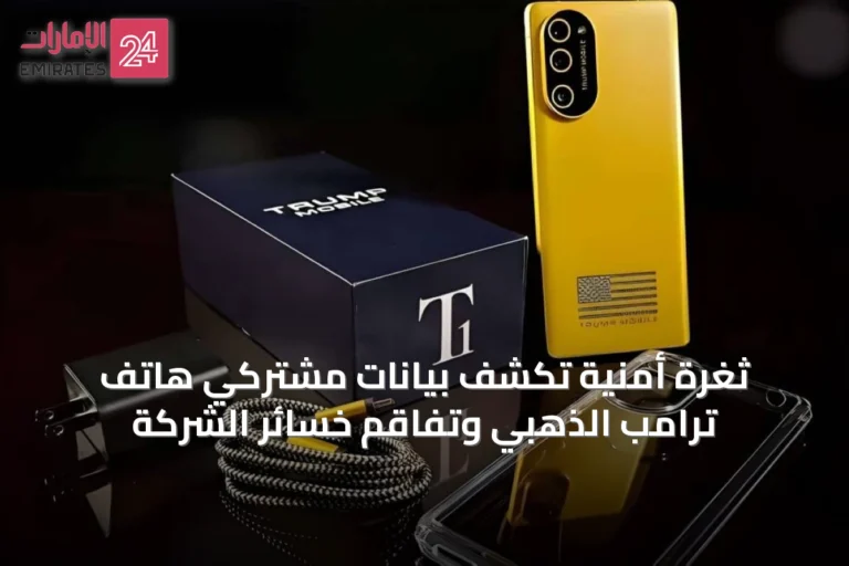 ثغرة أمنية تكشف بيانات مشتركي هاتف ترامب الذهبي وتفاقم خسائر الشركة