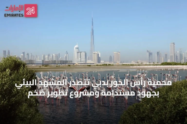 محمية رأس الخور بدبي تتصدر المشهد البيئي بجهود مستدامة ومشروع تطوير ضخم