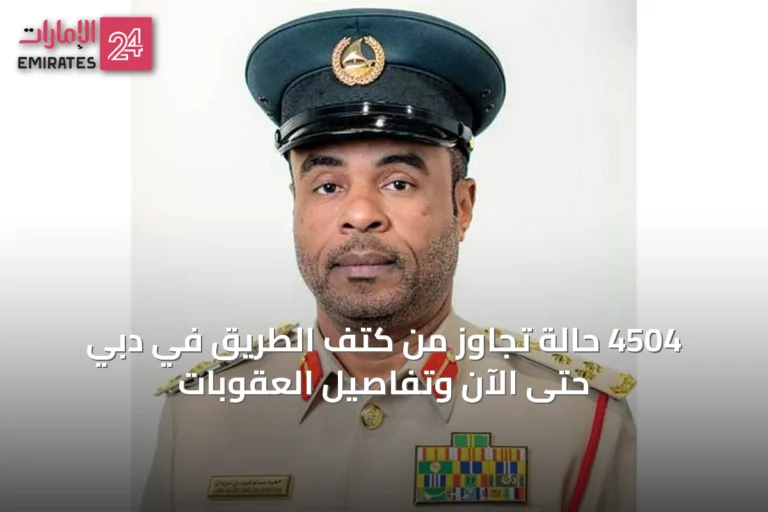 4504 حالة تجاوز من كتف الطريق في دبي حتى الآن وتفاصيل العقوبات