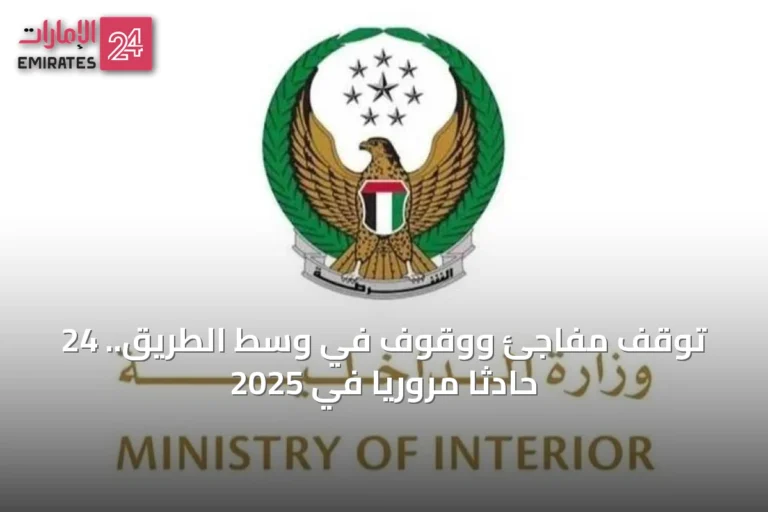 توقف مفاجئ ووقوف في وسط الطريق.. 24 حادثاً مرورياً في 2025