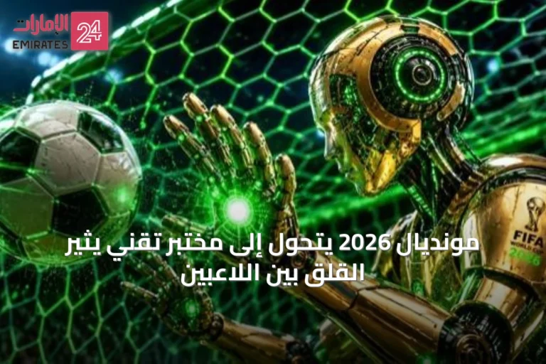 مونديال 2026 يتحول إلى مختبر تقني يثير القلق بين اللاعبين