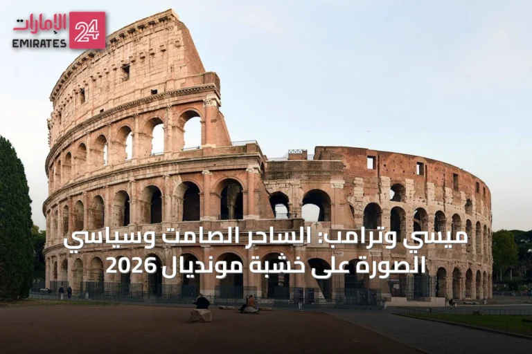 ميسي وترامب: الساحر الصامت وسياسي الصورة على خشبة مونديال 2026