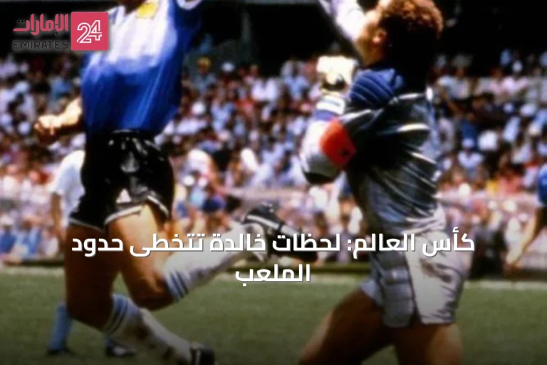 كأس العالم: لحظات خالدة تتخطى حدود الملعب