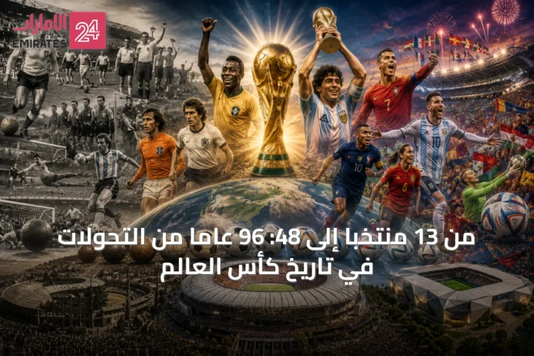 من 13 منتخباً إلى 48: 96 عاماً من التحولات في تاريخ كأس العالم