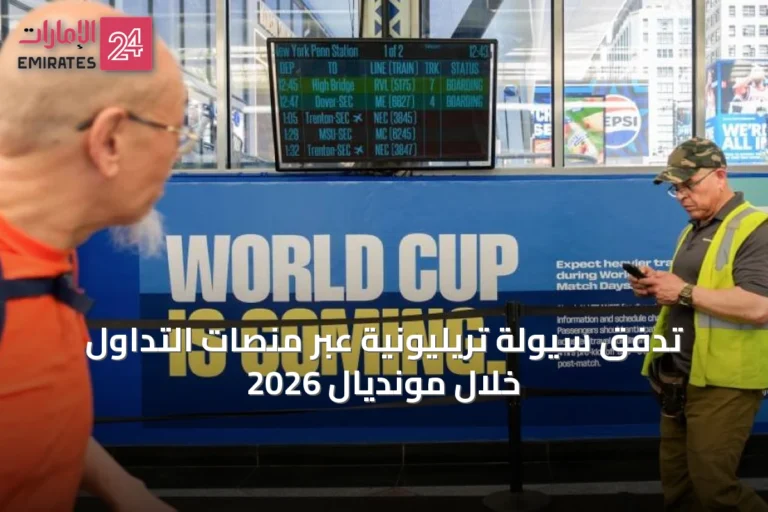تدفق سيولة تريليونية عبر منصات التداول خلال مونديال 2026