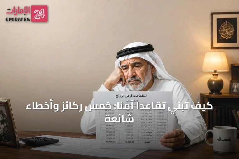كيف تبني تقاعداً آمناً: خمس ركائز وأخطاء شائعة
